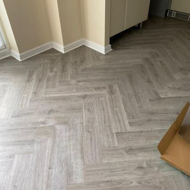 Herringbone SPC LVT